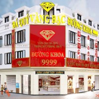 Thiết kế tiệm vàng Đường Khoa - Kết hợp sang trọng và hiện đại 